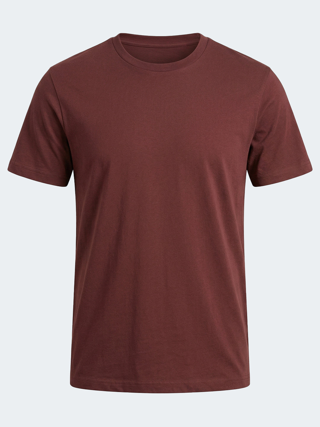 Burnt Rust Premium Supima Crew Neck Tee