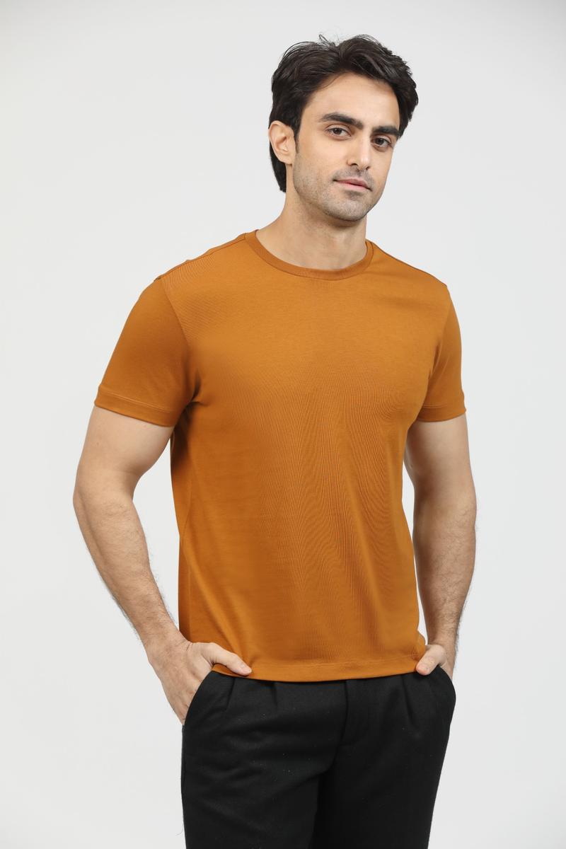 Amber Premium Supima Crew Neck Tee