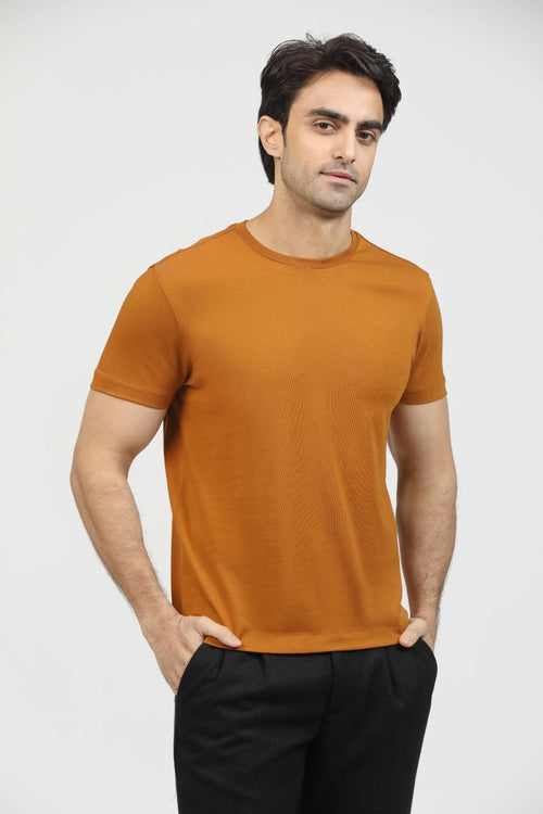 Amber Premium Supima Crew Neck Tee