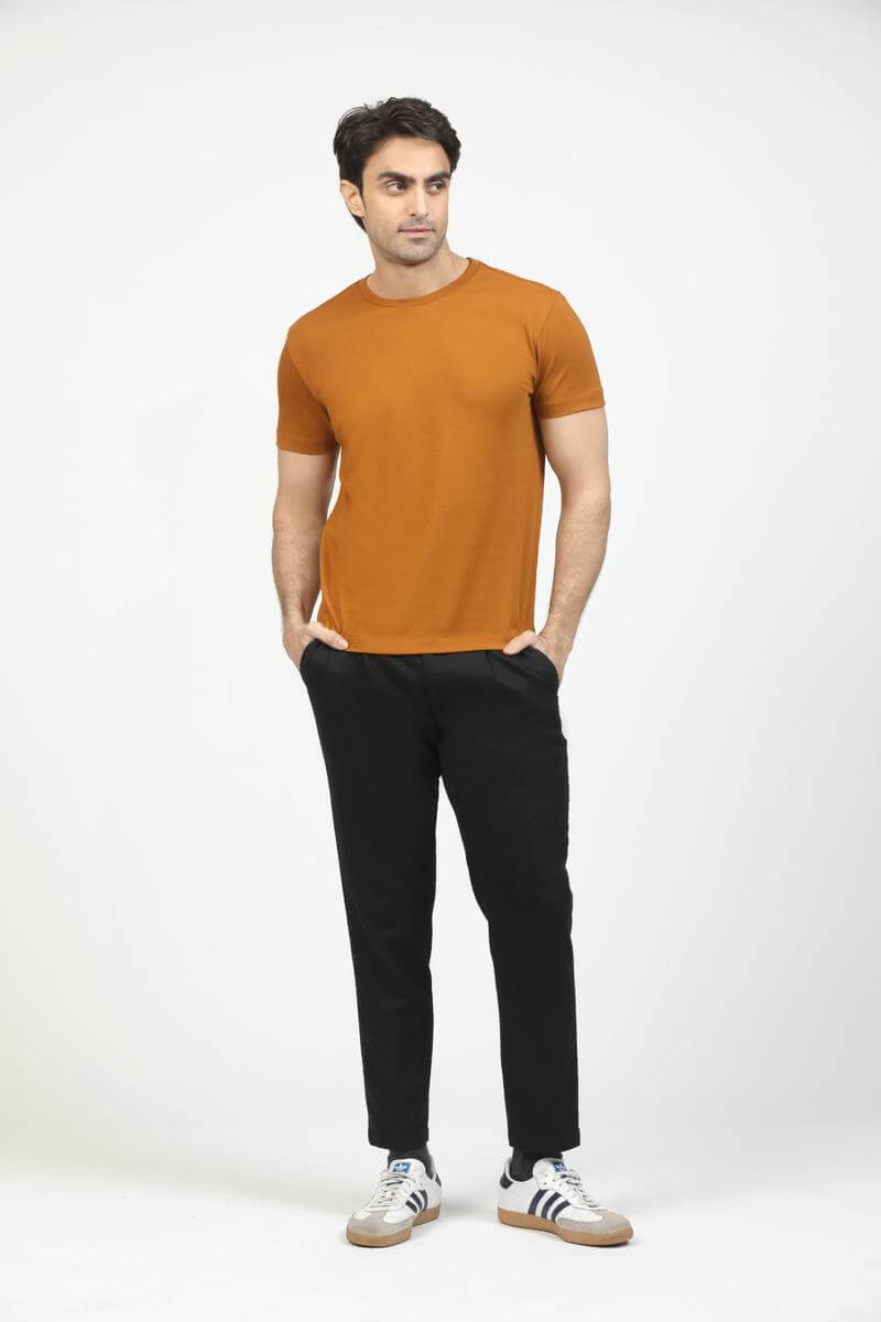 Amber Premium Supima Crew Neck Tee