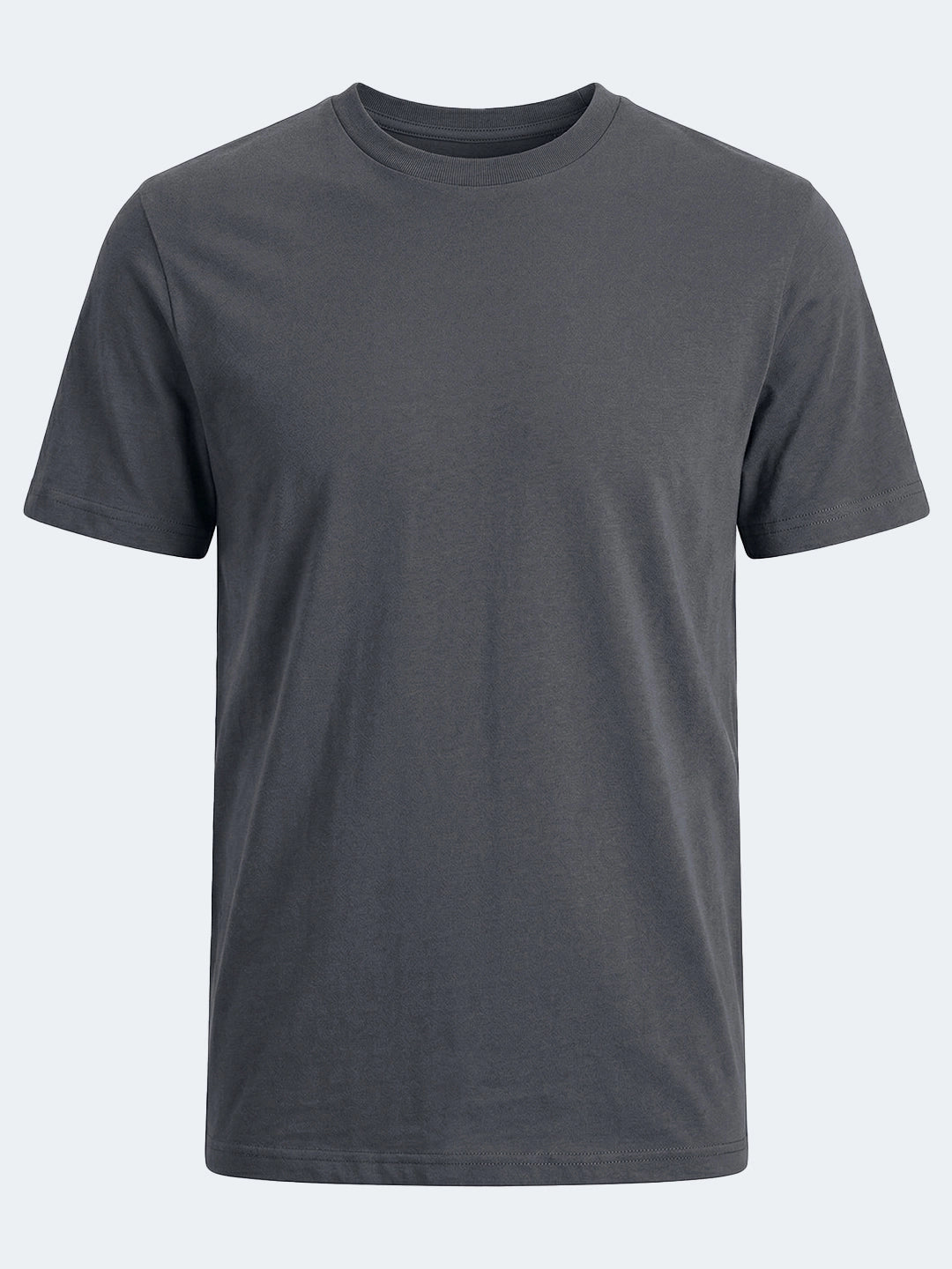 Graphite Grey Premium Supima Crew Neck Tee