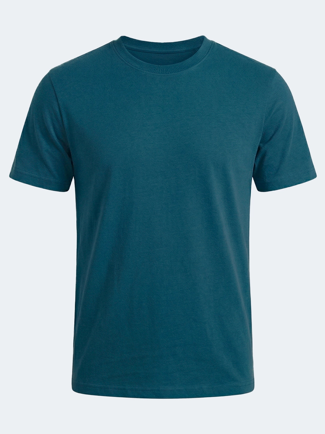 Petrol Blue Premium Supima Crew Neck Tee