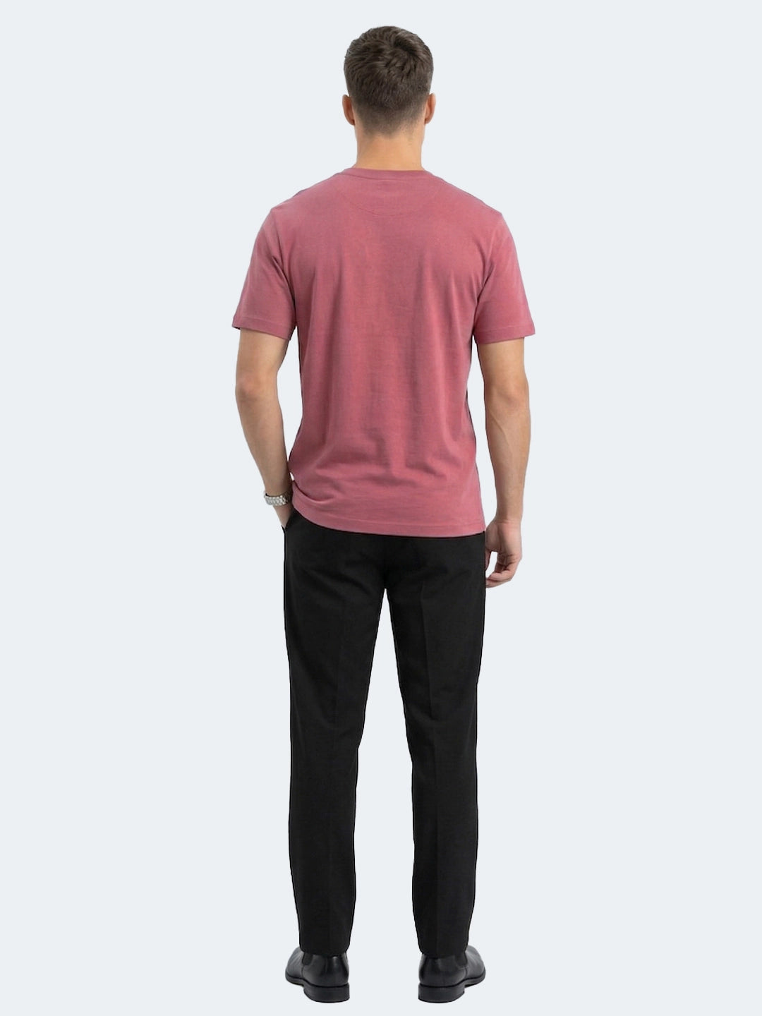 Vintage Pink Premium Supima Crew Neck Tee